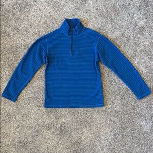 Patagonia Kids Blue Quarter-Zip Sweatshirt